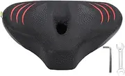[BuyWeek] Bicycle Saddle, Widening Thickening Bicycle Saddle Shock Absorption Breathable Bicycle Seat for Mountain Bike Road Bike