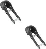2pcs Roller Skate Shoes Brake Pad Replacement Toe Stoppers for Safe Skating Left/