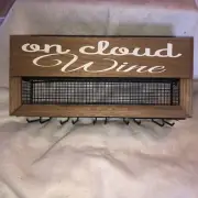 WALL MOUNTED WINE RACK
