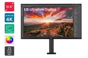 LG 32" UltraFine 4K UHD Ergo USB-C Monitor (32UN880K-B)