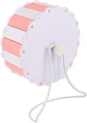 PENIKOKO Silent Hamster Running Wheel Sunflower Design Pet Plaything for Healthy Exercise Safe Plastic Material for Hamsters Gerbils and Pets