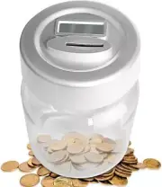 Digital Coin Bank,Coin Counting Money Box with LCD Counter,Coin Organizer Bank