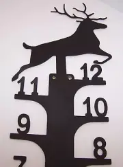 12 Inch Snow Gauge For Yard Snowfall Gauge Snow Measuring Gauge Winter REINDEER