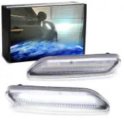 Clear Lens White LED Fender Side Marker Blinker Lights For MINI Cooper R60 R61 (for: Mini)