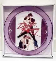 Dirty Dancing 7" Purple Novelty Wall/Desk Clock New Patrick Swayze Jennifer Grey