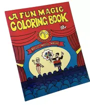 Magic Tricks "A Fun Magic Coloring Book" Small Version 5.5" x 4" Kid Size M4