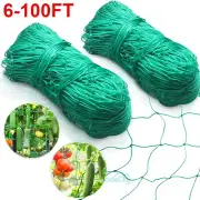 Plant Trellis Netting Garden Heavy Duty Polyester Climbing Grow Net Square Mesh