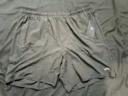 RVCA Yogger 2in1 Elastic Training Shorts Black NWT XXL