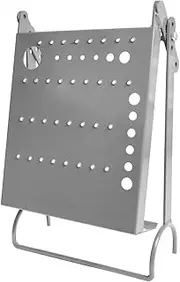 Ladder Work Platform, Ladder Platform Accessory System,Anti-Slip Extension Ladder Tool, Heavy Duty Ladder Work Stand System Accessories Holds 400 Pound (orange) (Silver gray)