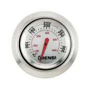 Gauge Thermometer BBQ Grill Pit Smoker Temp Gauge Fit for Weber Traveller Grills
