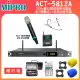 【MIPRO】ACT-5812A 配1頭戴式+1手握式麥克風(5GHz數位雙頻道接收機)