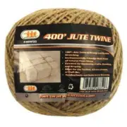 400' all natural jute twine string Heavy Duty Cord Rope Craft Gift DIY iit48850