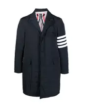 TB DOWNFILLED CHESTERFIELD 4BAR OVR CT B navy blue