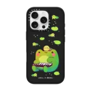 iPhone 16 Pro Impact Case Frog Pianist by ellievsbear