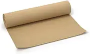 Recycled Kraft Paper,Brown Kraft Paper Roll, Craft Paper,Wrapping Paper,Natural Recyclable Perfect for Crafts, Art, Small Wrapping, Packing, Postal, Shipping (Brown, L)