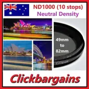 77mm ND1000 Neutral Density Camera Lens Filter 10 stop ND 1000 77 mm Canon Nikon