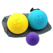 5X( Massage Ball Set-Muscle Massage Roller-Deep Tissue Balls-Hard3979