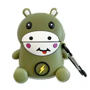 For Apple Airpods 1/2 Generation Universal Lightning Hippo Bluetooth Headphone Protective Case