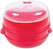 Home Master 2 Tier Steamer Basket BPA Free Safe Simple Microwaveable