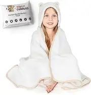 Premium Toddler Towel with Hood Organic Bamboo Toddler Hooded Bath Towel Large Hooded Towel for Toddler Newborn Infant Boy Girl Newborn Towel