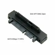 Right Angled 90 Degree SFF-8482 SAS to SATA Hard Disk Drive Raid Adapter