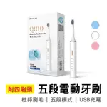 宏晉 HONGJIN Q100 超聲波電動牙刷 補充刷頭 五種模式智 能牙刷杜邦刷毛 USB 充電 送三刷頭