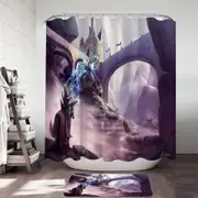 Fiction Art Warriors War Shower Curtain