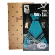 2000 Ashton Drake Gene Doll “Hacienda” Teal & Black Gown Outfit NRFB