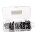 500Pcs/lot Fishing Crimps / Sleeves Copper Tube Fishing Connector Wire Trace