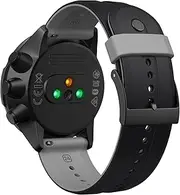 [ANBEST] 24 mm Bracelet Compatible with Suunto 9/Suunto 9 Baro Wristband, Silicone Sport Replacement Strap for Suunto 7/Suunto D5/Spartan Sport Wrist HR Watch Strap with Metal Push Button & Anti Loss Ring