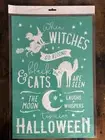Chalk Couture Halloween Witch Cat Sign Transfer Stencil New 12 x 18 C SIZE