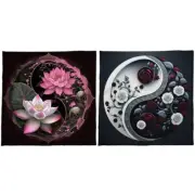 Flower TaiChi Astrologys Altars Cloth Tarots Tablecloth Divinations Tablecloth