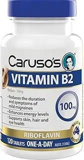 Caruso's Natural Health Vitamin B2 100mg 120 Tablets