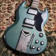 Gibson 1964 SG Standard Antique Pelham Blue Sideways Trem Murphy Lab Light Aged