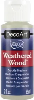 DecoArt Weathered Wood Crackling Medium-2oz DAS8