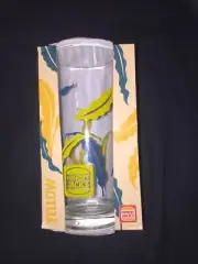 Hungry Jacks Burger King Cup YELLOW 50 Years Aussie Summer Limited Glass Coke
