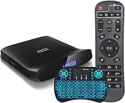 Android TV Box 11.0 4GB RAM 64GB ROM, Set Top Box S905W2 4-Core 64Bit Cortex-A53 CPU, 4K UHD Output BT 4.0 2.4G/5G WiFi Smart Box with Mini Wireless Keyboard,4gb+32gb