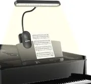 37 LED Clip-On Music Stand Light for Piano, Guitar, Orchestra and Reading - USB Rechargeable