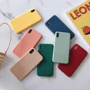 Plain Phone Case - iPhone 6 / 6 Plus / 7 / 7 Plus / 8 / 8 Plus / X/ XR / XS / XS MAX Wine Red - iPhone 7Plus/8Plus
