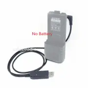 Baofeng 2.5mm USB Charger Cable For BaoFeng UV-5R 3800mAh Battery Walkie Talkie
