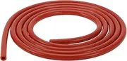 Silicone Vacuum Tubing Hose Automotive Vacuum Line High Temperature 6.6FT 3/16" 5mm ID 2mm Thickness 1 Pcs Red