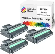 3 Pack Compatible Toner Cartridge for Ricoh 407256 TYPE-SP201HS (2,600 Pages) for Lanier Ricoh Aficio SP 201N SP 204SF SP 213NW SP 213SFNW