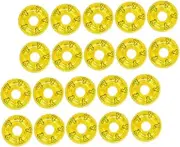 Abaodam Mini Swimming Rings Dollhouse Decor Duck Pattern Small Swim Ring Ornaments for Creative DIY Projects and Photo Props