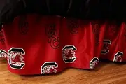 College Covers South Carolina Gamecocks Dust Ruffle