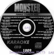 FEMALE COUNTRY MONSTER HITS KARAOKE #1009 CD+G How Do I Live,Can Build A Bridge