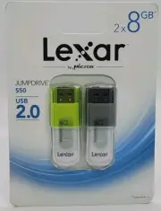 Lexar S50 8GB 2.0 USB Jump Drives - Make Offer - New 2Pk/Fast Flat Rate Shipping