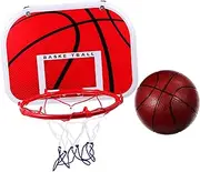 Hanging Basketball Hoop Kit Basketball Rim Net Boys Safe Material Easy Install