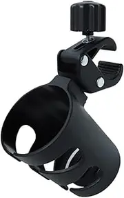 SUPVOX Stroller Cup Holder Clamp Bottle Rack for Strollers Bikes Wheelchairs and Shopping Carts Convenient Drink Holder for Parents The Go