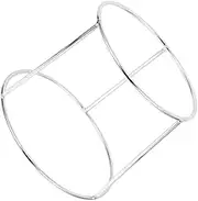 GARVALON Daily Use Stainless Steel Pizza Stand Seafood Rack Multi Functional Holder for Home Seafood Restaurant Store Snack Bar Resistant Kitchen Accessory