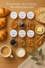 Beerenberg Jam and Honey Breakfast Bundle - 18 Portion Packs